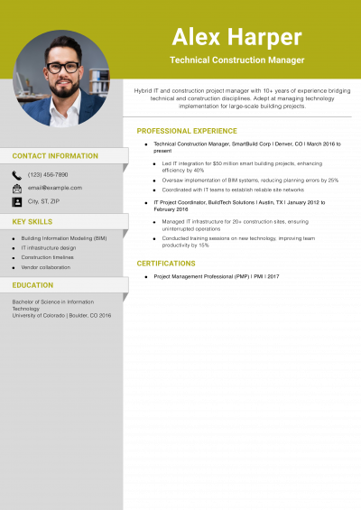 Hybrid Resume Templates and Examples for 2025
