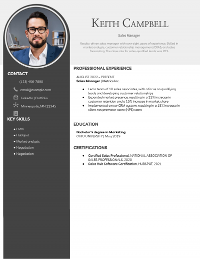 Minimalist Resume Templates and Examples for 2025